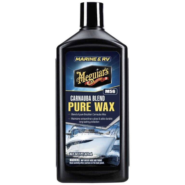 Meguiar's M56 Marine/RV Carnauba Blend Pure Wax, 16-Oz