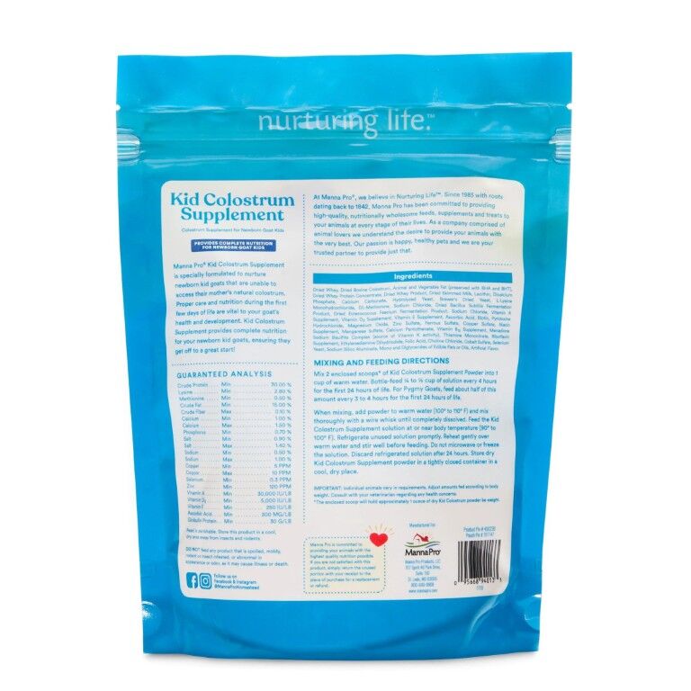 Manna Pro Kid Colostrum Supplement, 8-Oz
