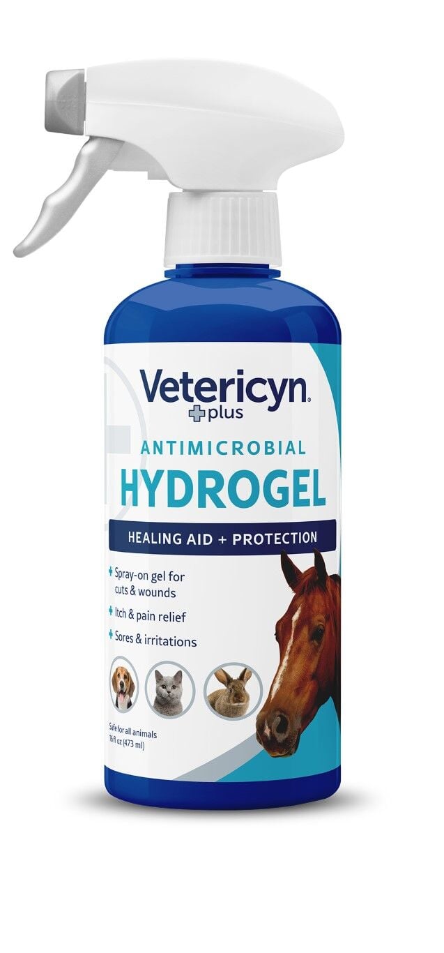 Vetericyn Plus Antimicrobial All Animal Antimicrobial Hydrogel, 16-Oz