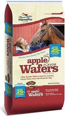 Manna Pro Apple Flavor Wafers - 20 lb