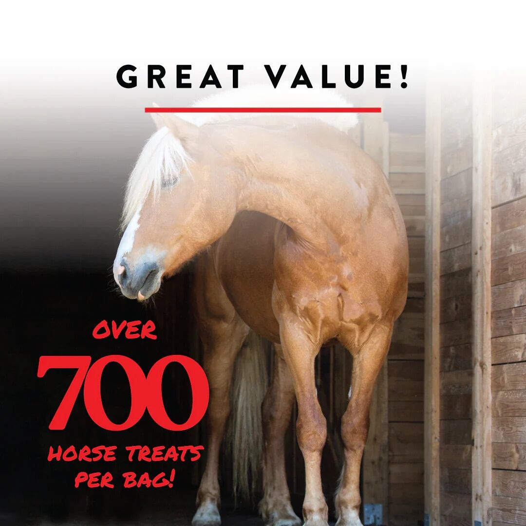 Manna Pro Apple Wafer Horse Treats, 20-Lb