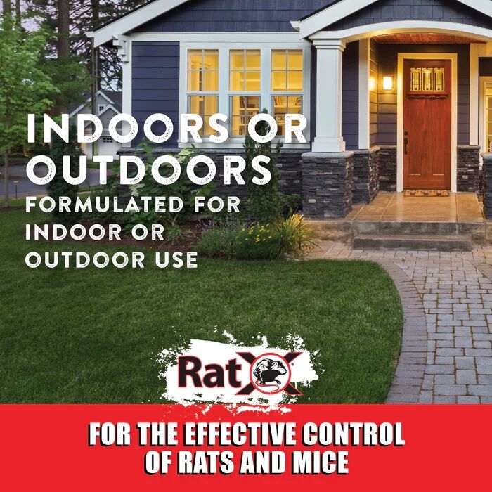 RatX Pellets Rat Control, 8-Oz