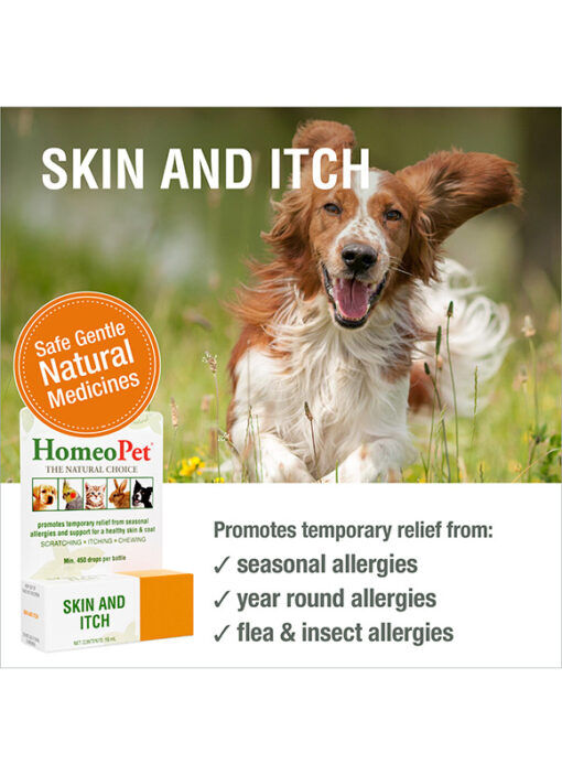 HomeoPet Skin And Itch Relief, 15-mL