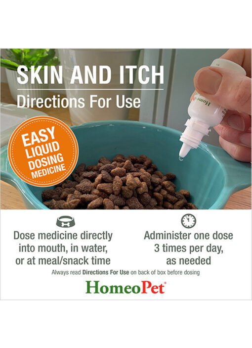 HomeoPet Skin And Itch Relief, 15-mL