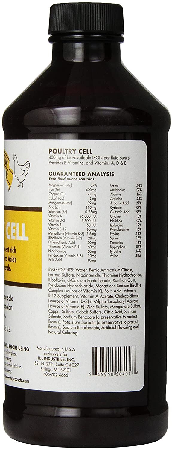 Poultry Cell Supplement, 16-Oz