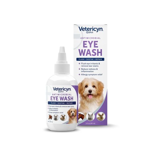 Vetericyn Plus Antimicrobial All Animal Eye Wash, 3-Oz