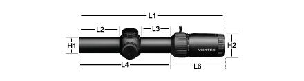Vortex Strike Eagle 1-6x24 Riflescope