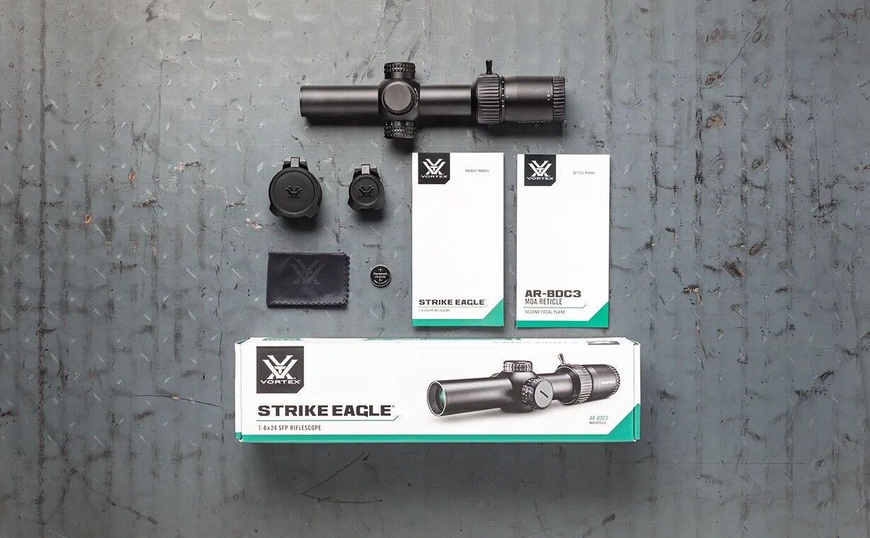 Vortex Strike Eagle 1-8x24 SFP Scope