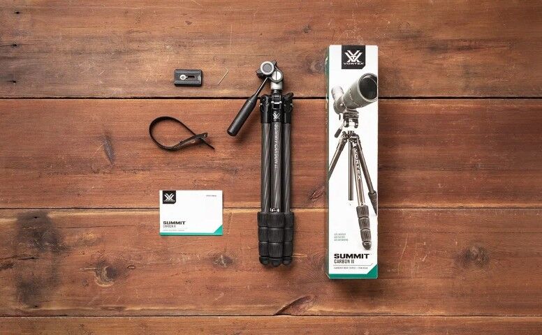 Vortex Summit Carbon II Carbon Fiber Tripod + Pan Head