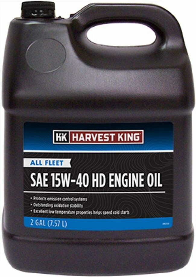 Harvest King 2 Gallons All Fleet SAE 15W-40 Hd Engine Oil