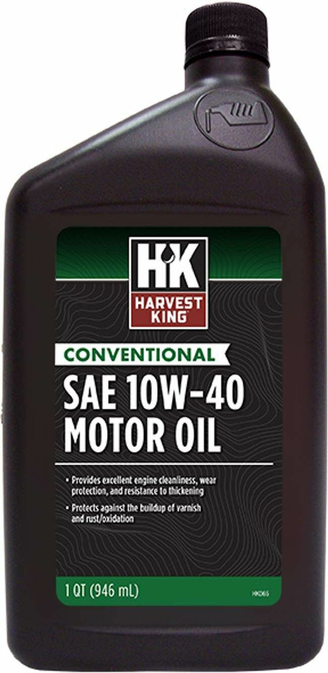 Harvest King 1 Quart Conventional SAE 10W-40 Motor Oil