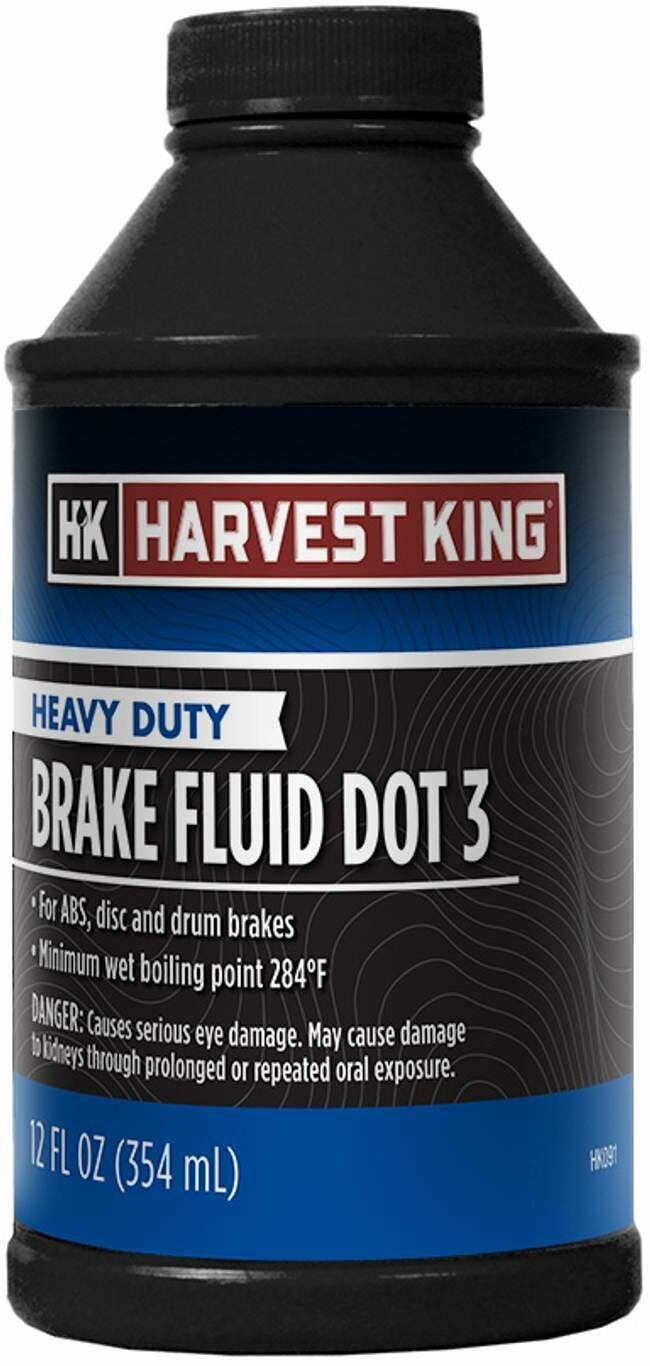 Harvest King 12 oz Heavy Duty Brake Fluid Dot 3