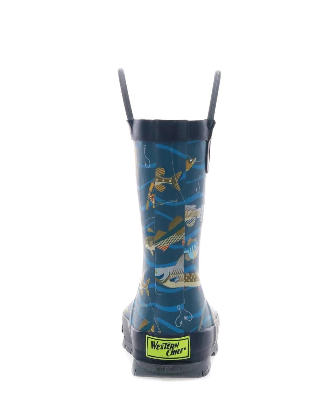 Western Chief Kids' Gone Fish'n Rain Boot