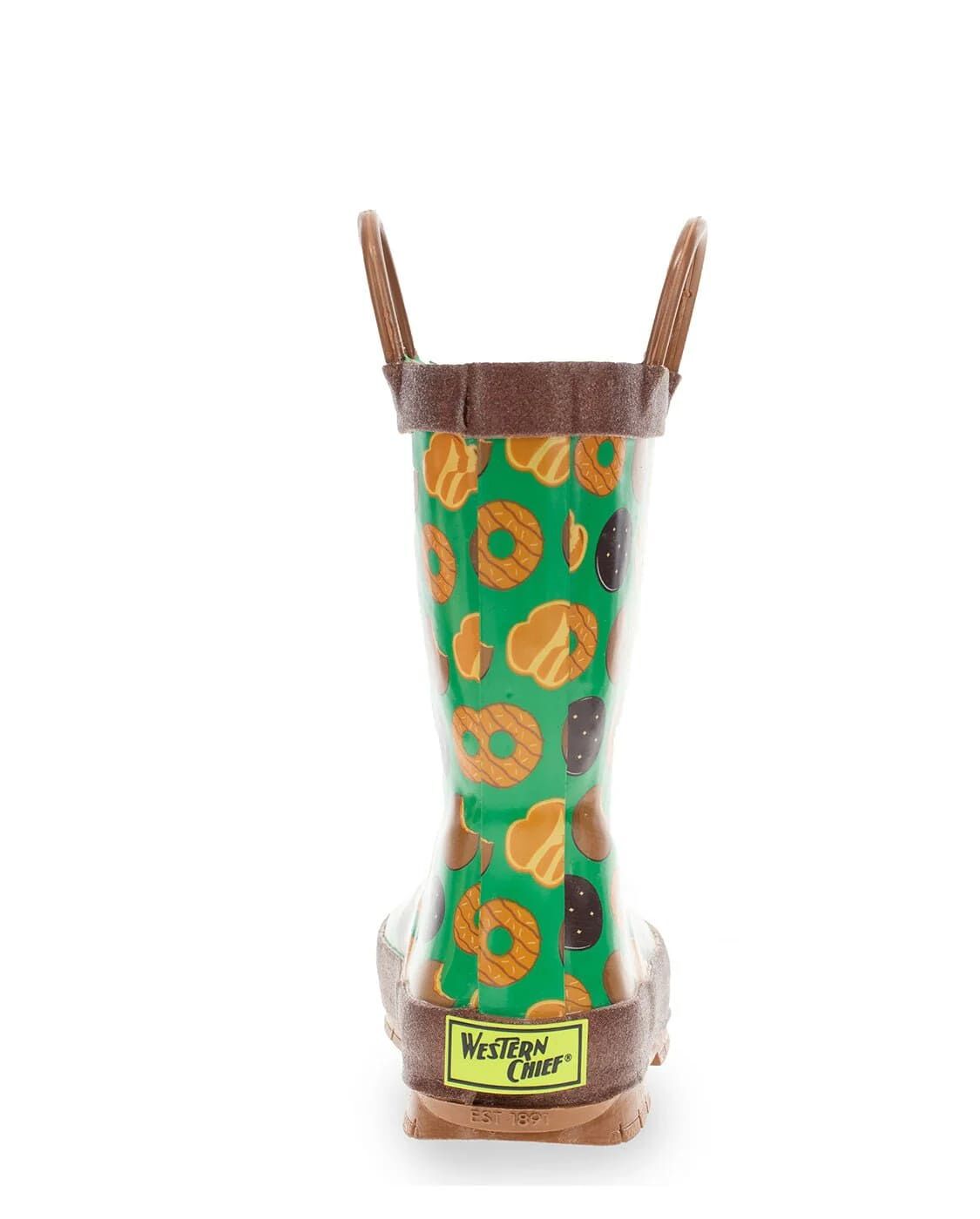 Western Chief Kids' Girl Scouts It's Raining Cookies Rain Boot