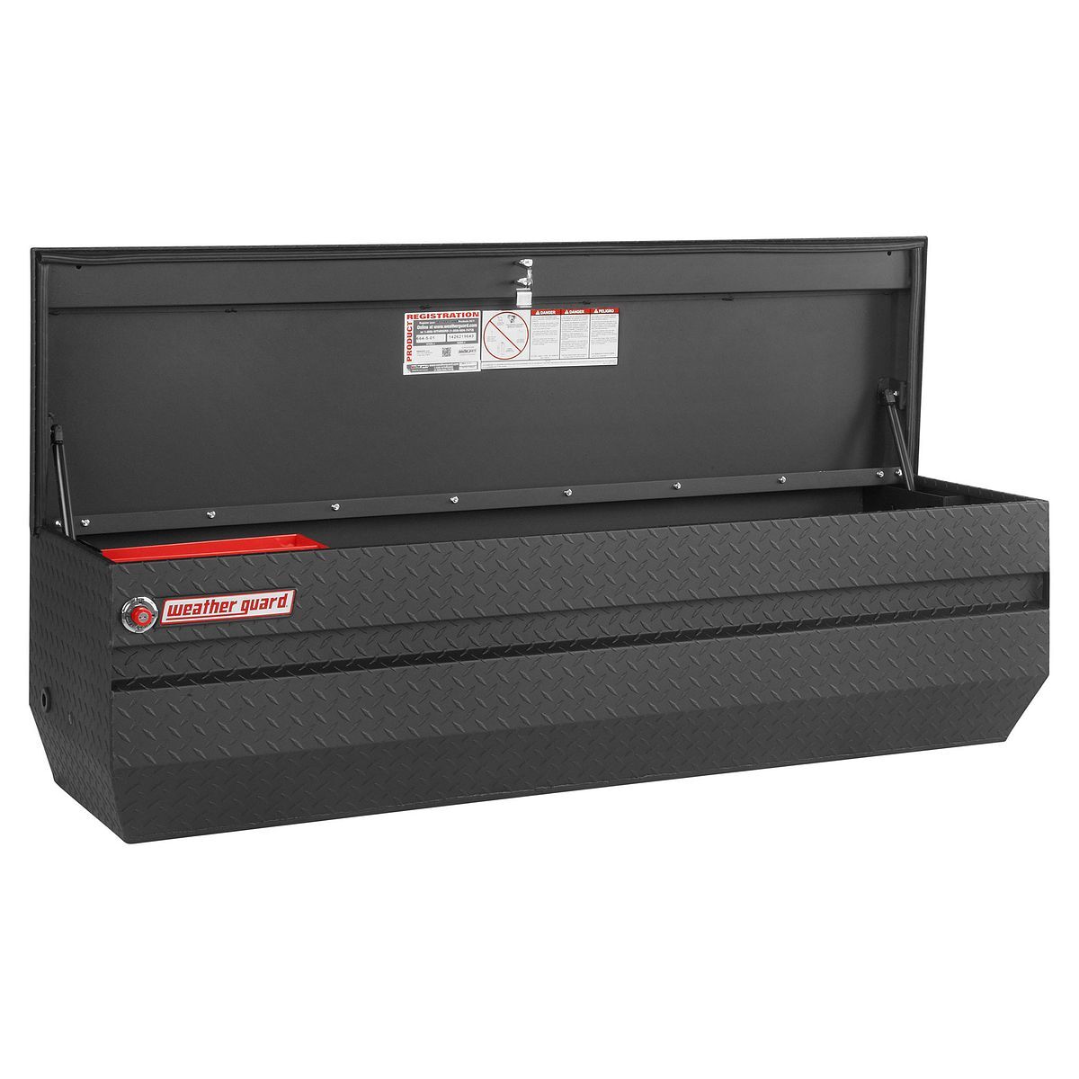 Weather Guard Black All-Purpose Chest, Aluminum, Full, 13.1-Cu. Ft