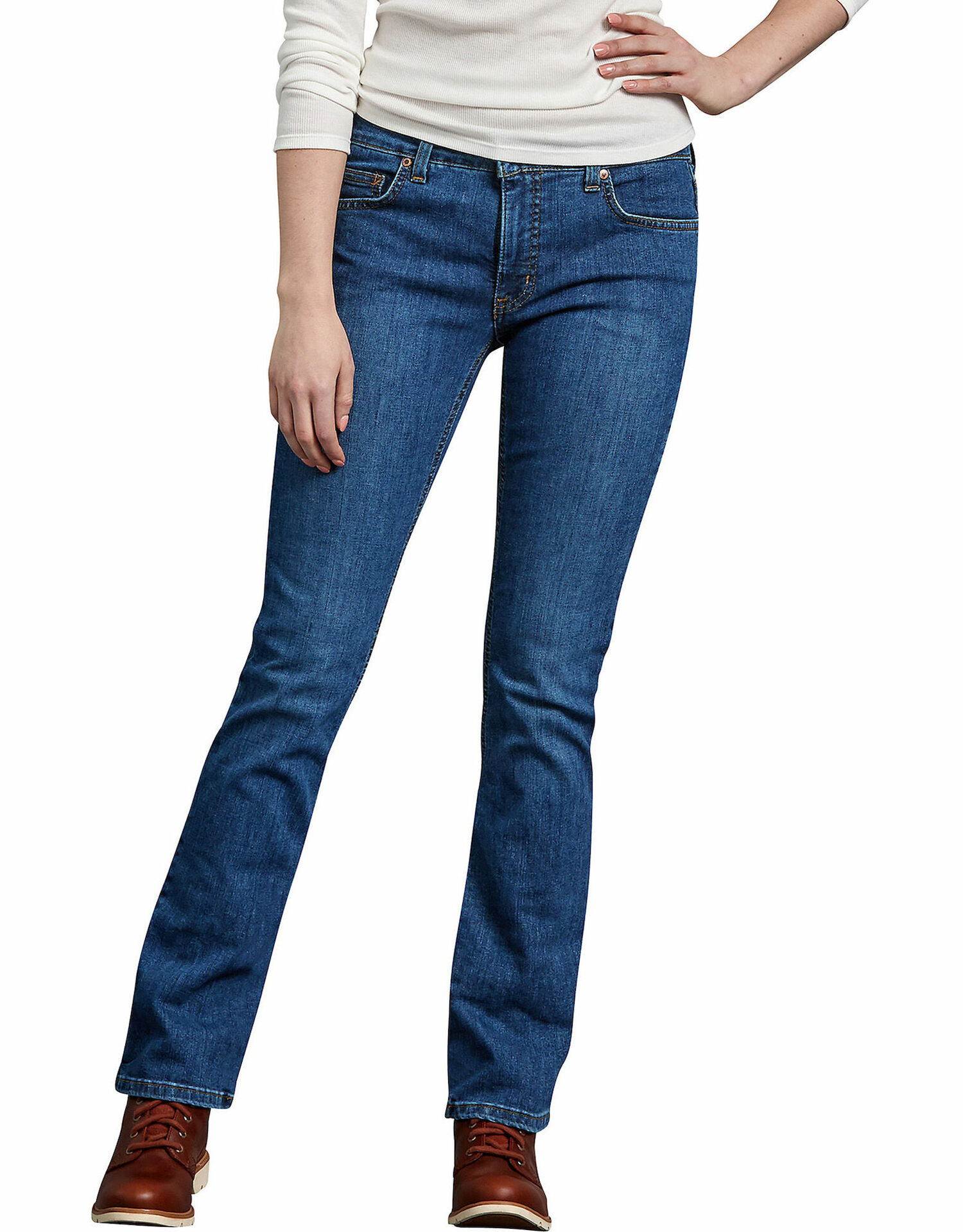 Women's Perfect Shape Bootcut Stretch Denim Jeans