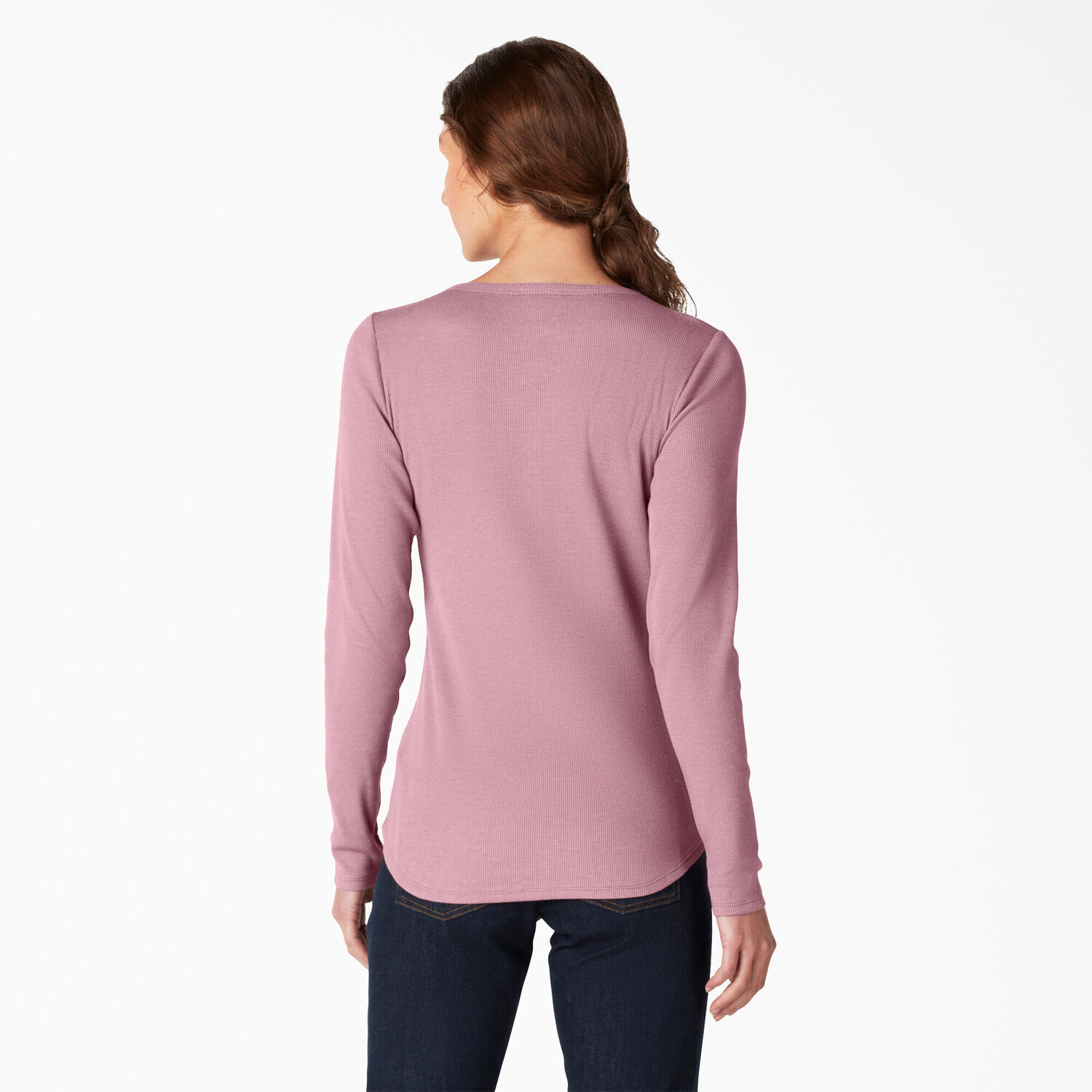 Dickies Women's Henley Long Sleeve Shirt