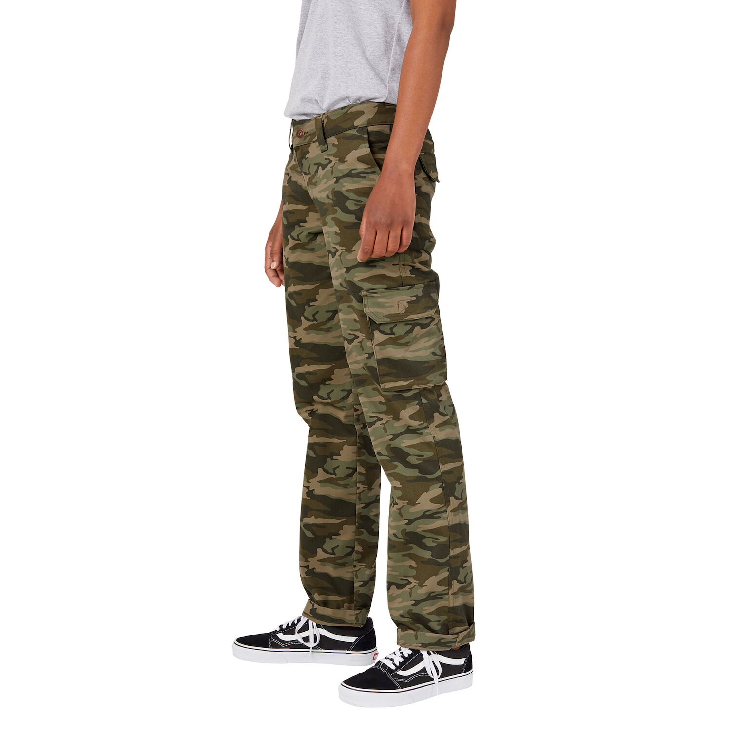 Dickies Women's Stretch Relaxed Cargo Pants