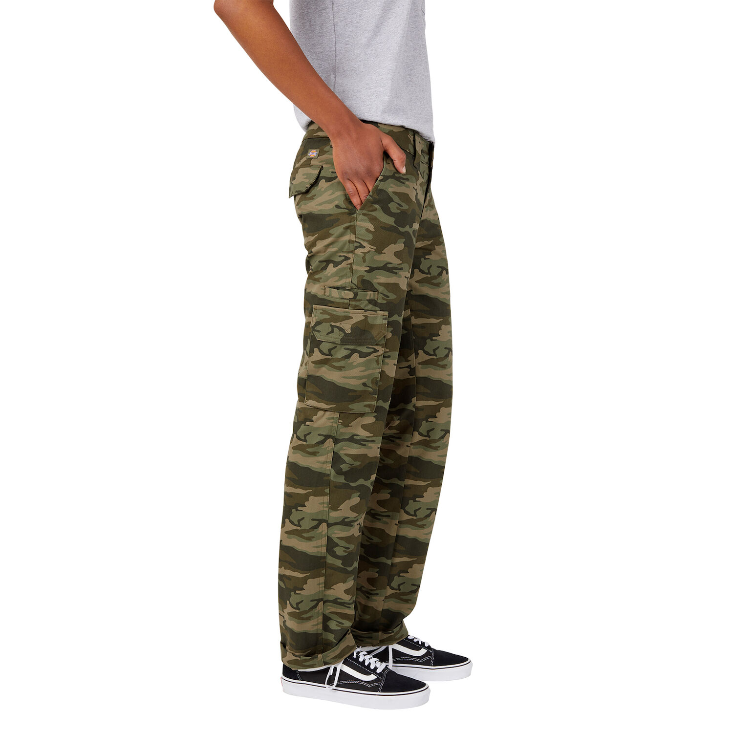 Dickies Women's Stretch Relaxed Cargo Pants