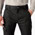 Dickies Men's Temp-iQ 365 Regular Fit Double Knee Tapered Duck Pants in Rinsed Black