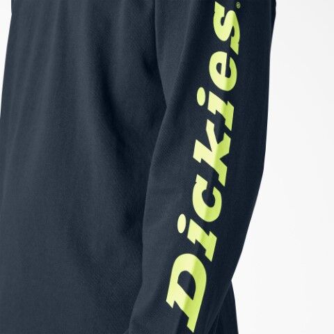 Dickies Men's Long Sleeve Heavyweight Logo T-Shirt