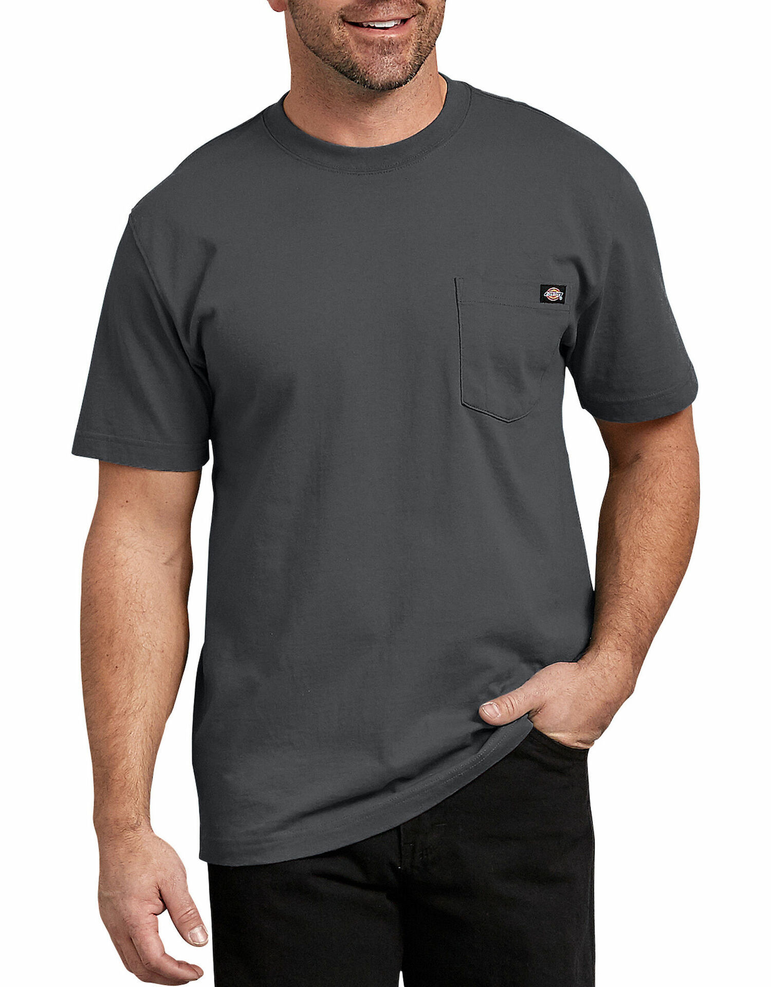 Dickie Men's Heavyweight Short Sleeve Pocket T-Shirt