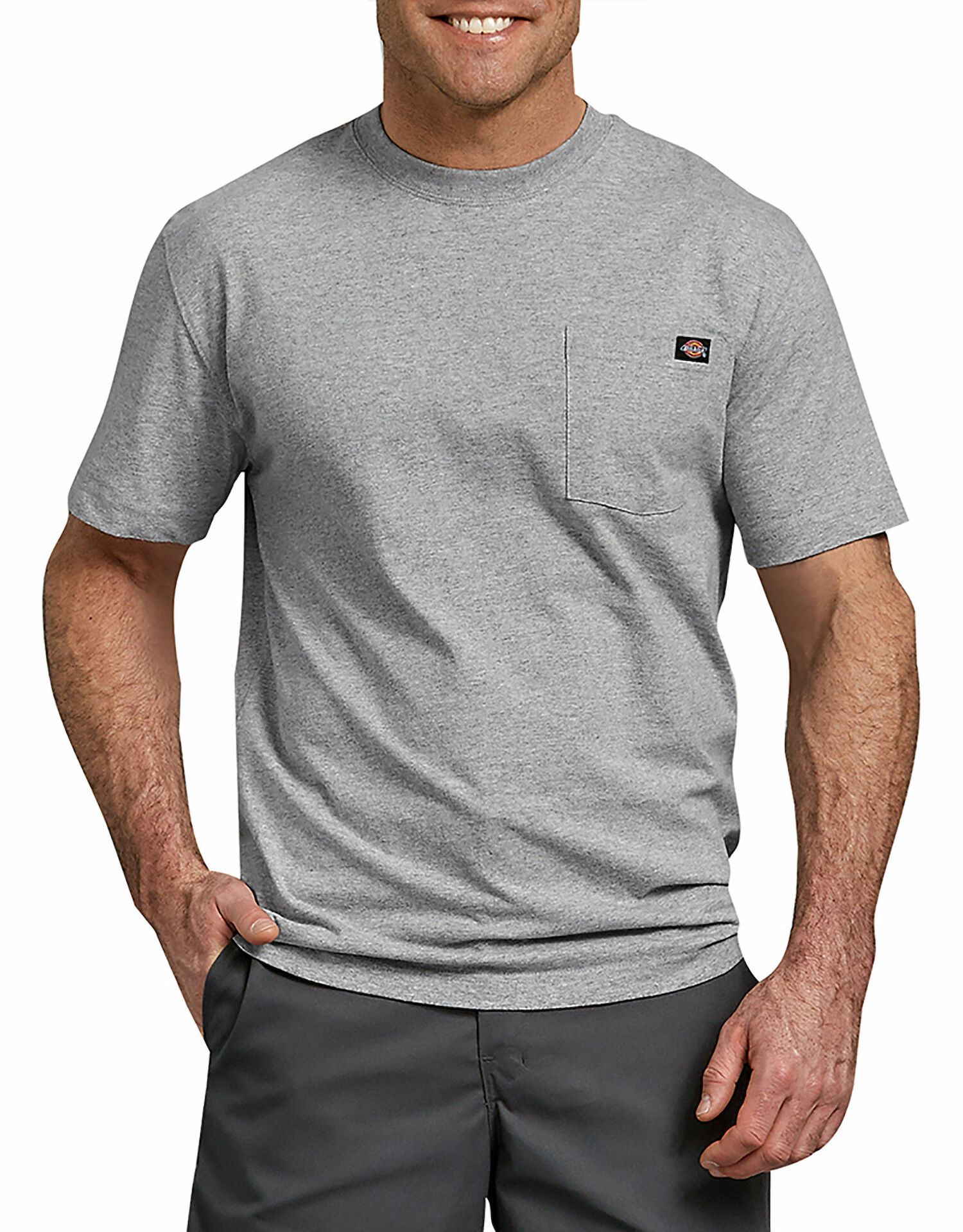 Dickie Men's Heavyweight Short Sleeve Pocket T-Shirt