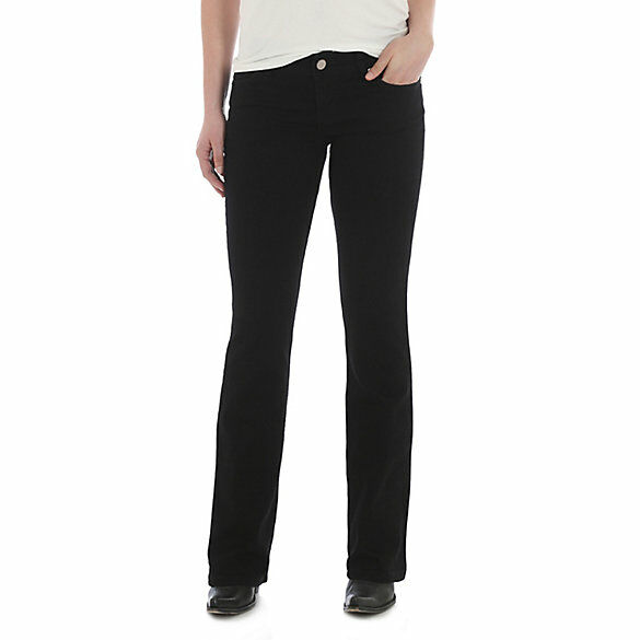 Wrangler Women's Essential Mid Rise Bootcut Jean