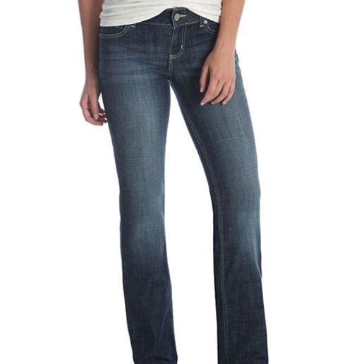Wrangler Women's Essential Mid Rise Bootcut Jean