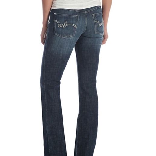 Wrangler Women's Essential Mid Rise Bootcut Jean
