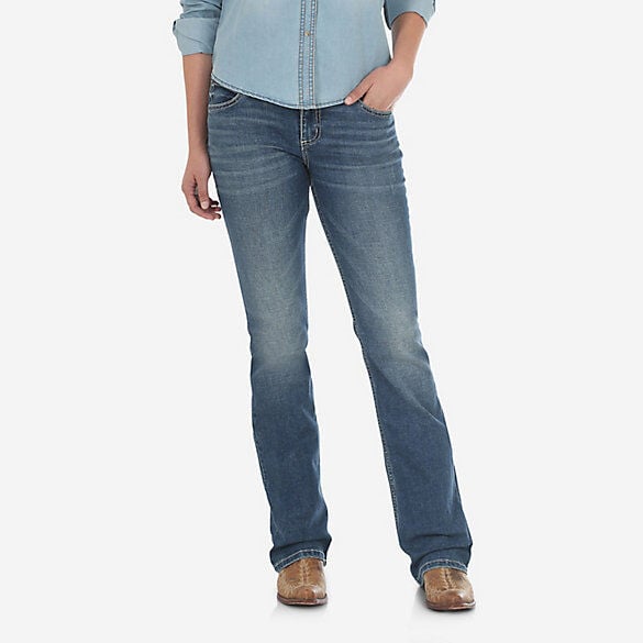 Wrangler Women's Retro Mae Mid Rise Bootcut Jean