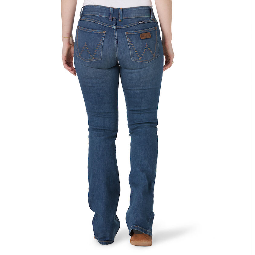 Wrangler Women's Retro Mae Mid Rise Bootcut Jean