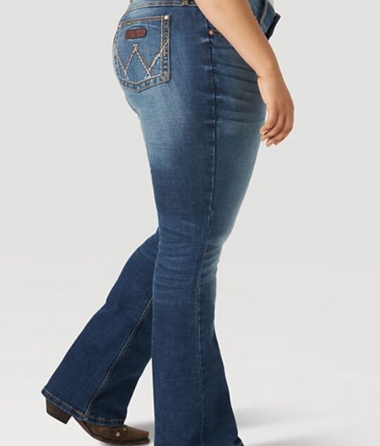 Women's Wrangler Retro® Mae Jean (Plus) In Ms Wash