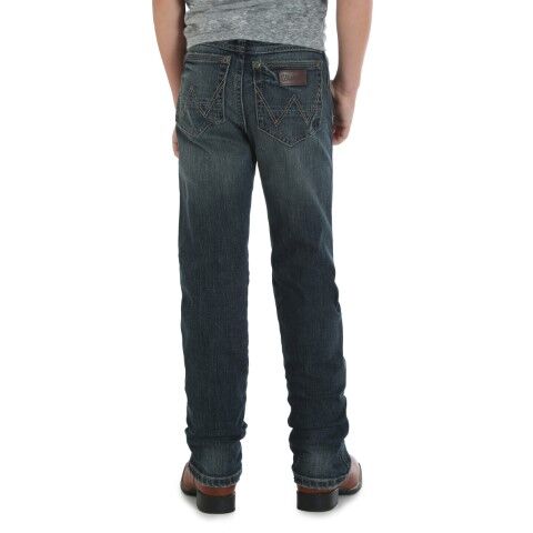 Wrangler Boy's Retro Slim Straight Jean