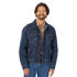Wrangler® Men's Blanket Lined Denim Jacket in Storm Blue