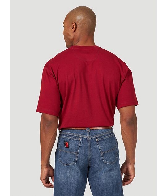 Wrangler Men's Riggs Workwear Short Sleeve One Pocket Performance T-Shirt