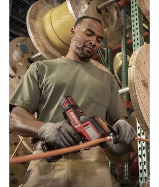 Wrangler Men's Riggs Workwear Short Sleeve One Pocket Performance T-Shirt