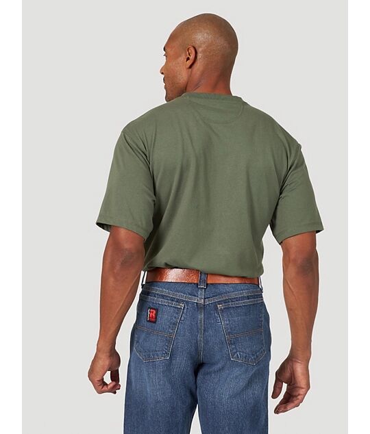 Wrangler Men's Riggs Workwear Short Sleeve One Pocket Performance T-Shirt
