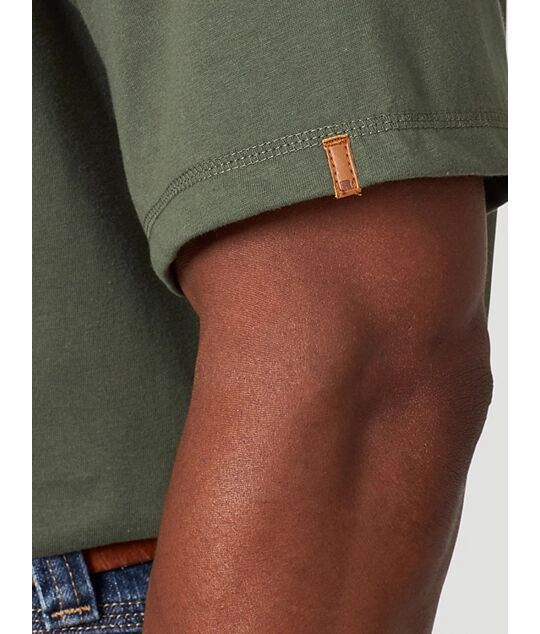 Wrangler Men's Riggs Workwear Short Sleeve One Pocket Performance T-Shirt