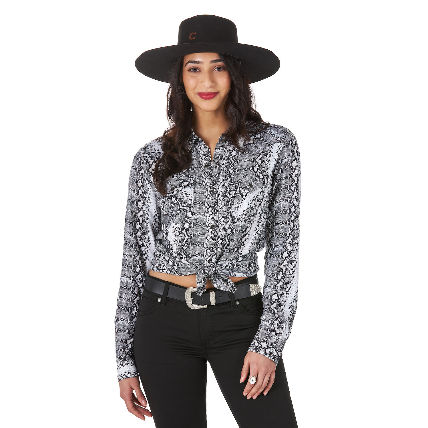 Wrangler Women's Western Fashion Top