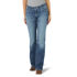 Wrangler® Women's The Ultimate Riding® Jean Shiloh Low Rise Boot Cut in Light Denim