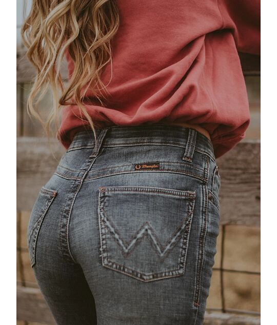 Wrangler Women's Ultimate Riding Jean Willow Mid-Rise Bootcut Jean