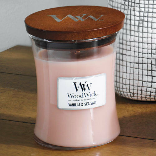 Vanilla & Sea Salt Medium Hourglass Scented Candle