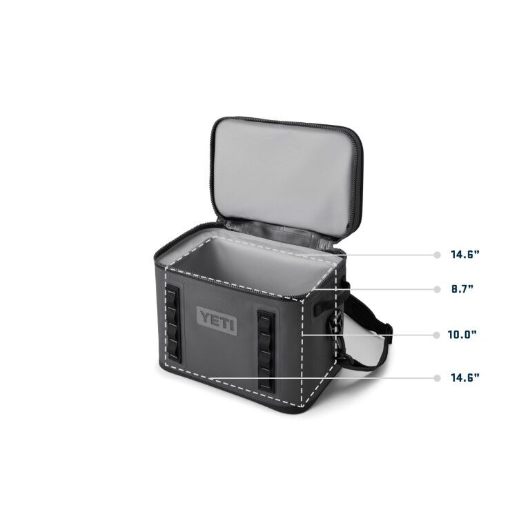 Yeti Hopper Flip 18 Charcoal Soft Cooler