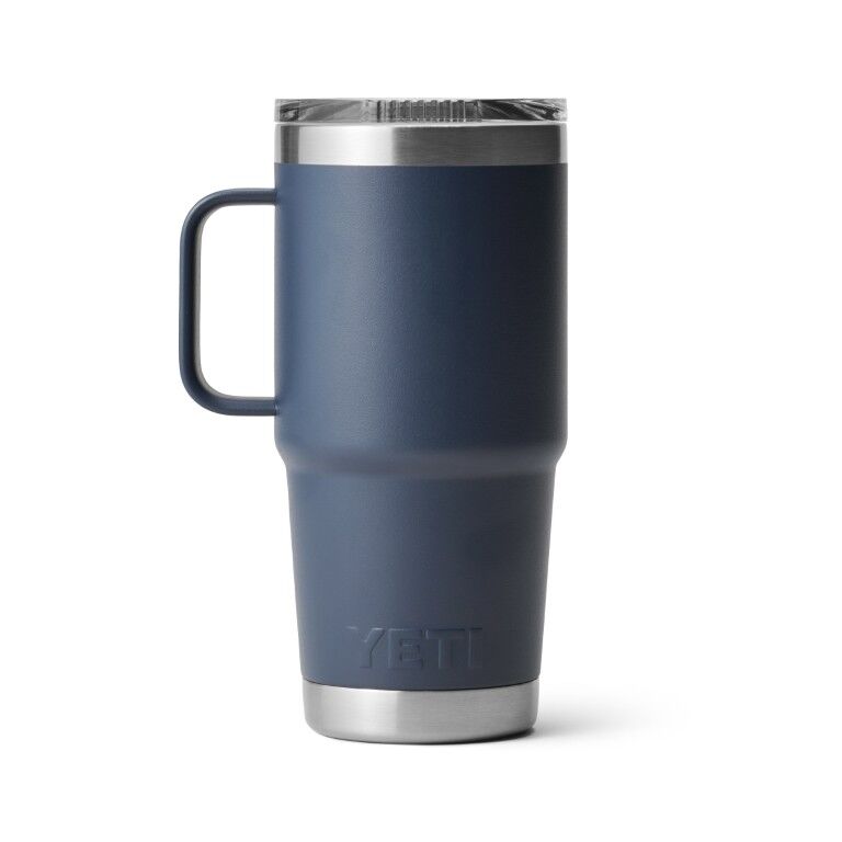 Yeti Navy Rambler Travel Mug With Stronghold Lid, 20-Oz
