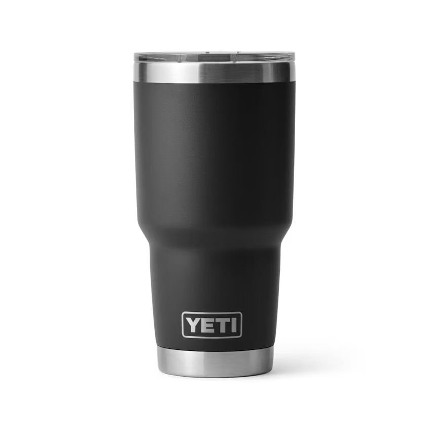 Yeti Black Rambler Tumbler With Magslider, 30-Oz