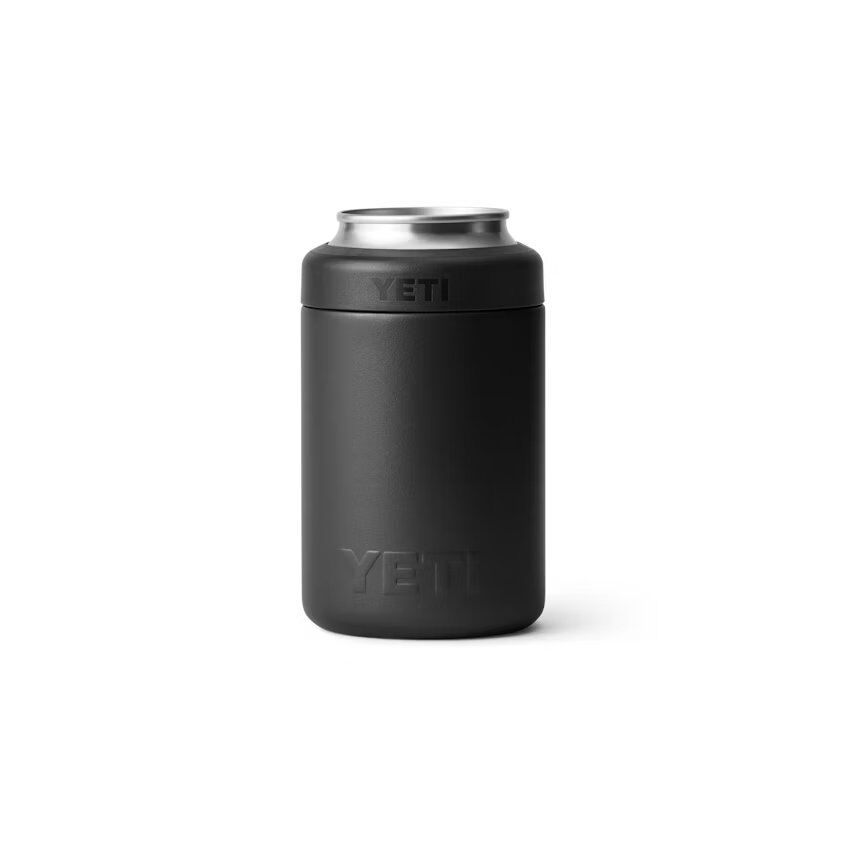 Yeti Rambler Black Colster Can Cooler, 12-Oz