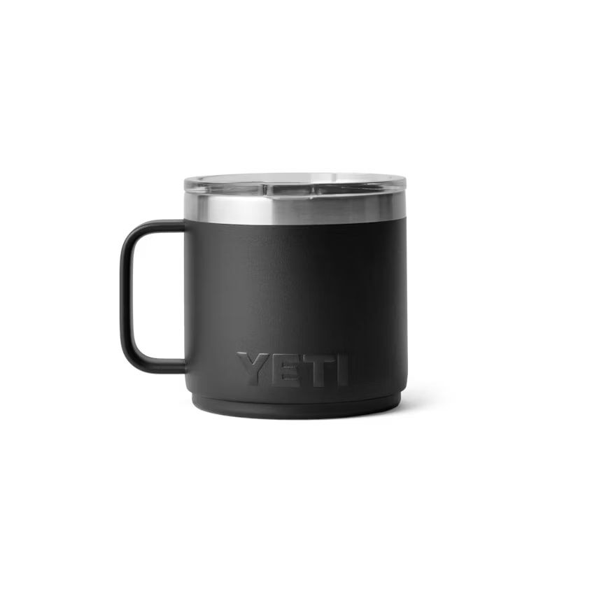 YETI Black Rambler Stackable Mug, 14-Oz