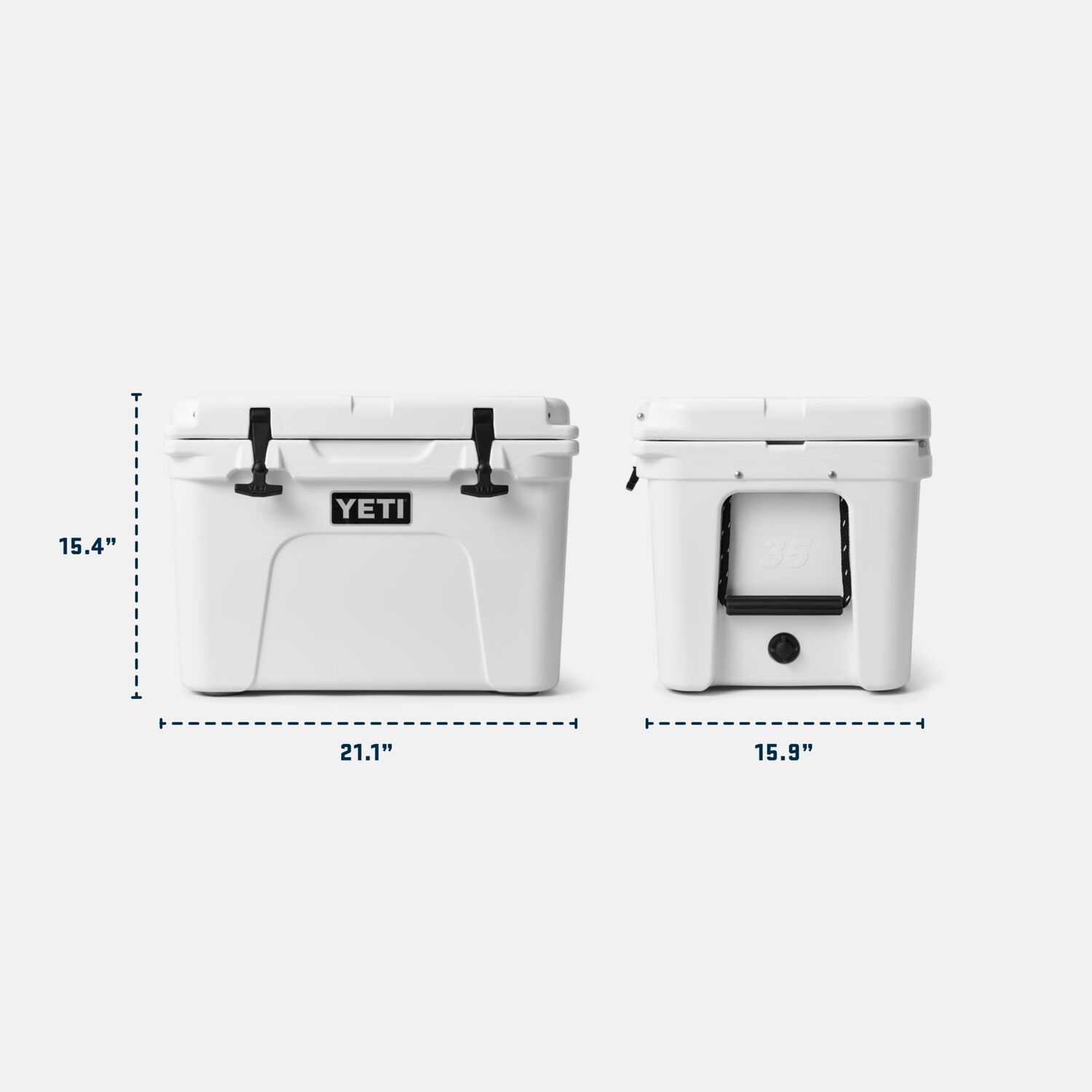 Yeti Tundra 35 White Hard Cooler