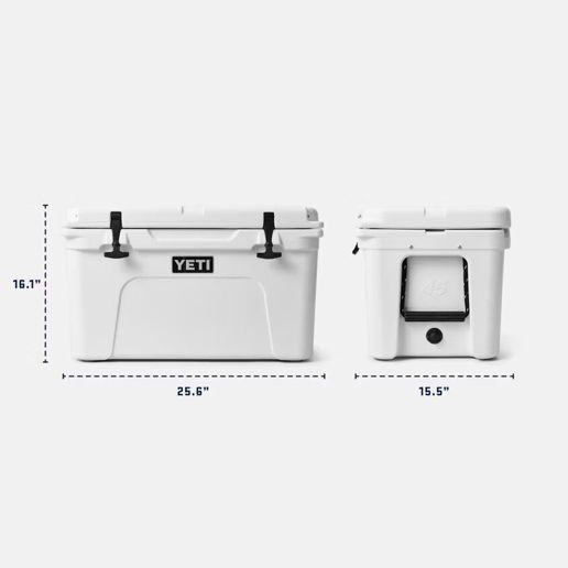 Yeti Tundra White 45 Hard Cooler, 45-Qt